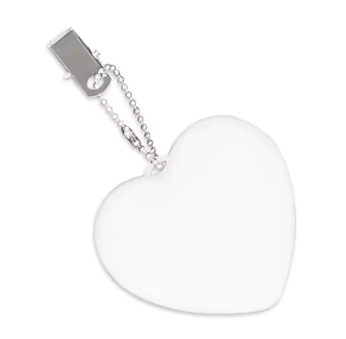 LED Glow Heart Handbag Charm & Night Light